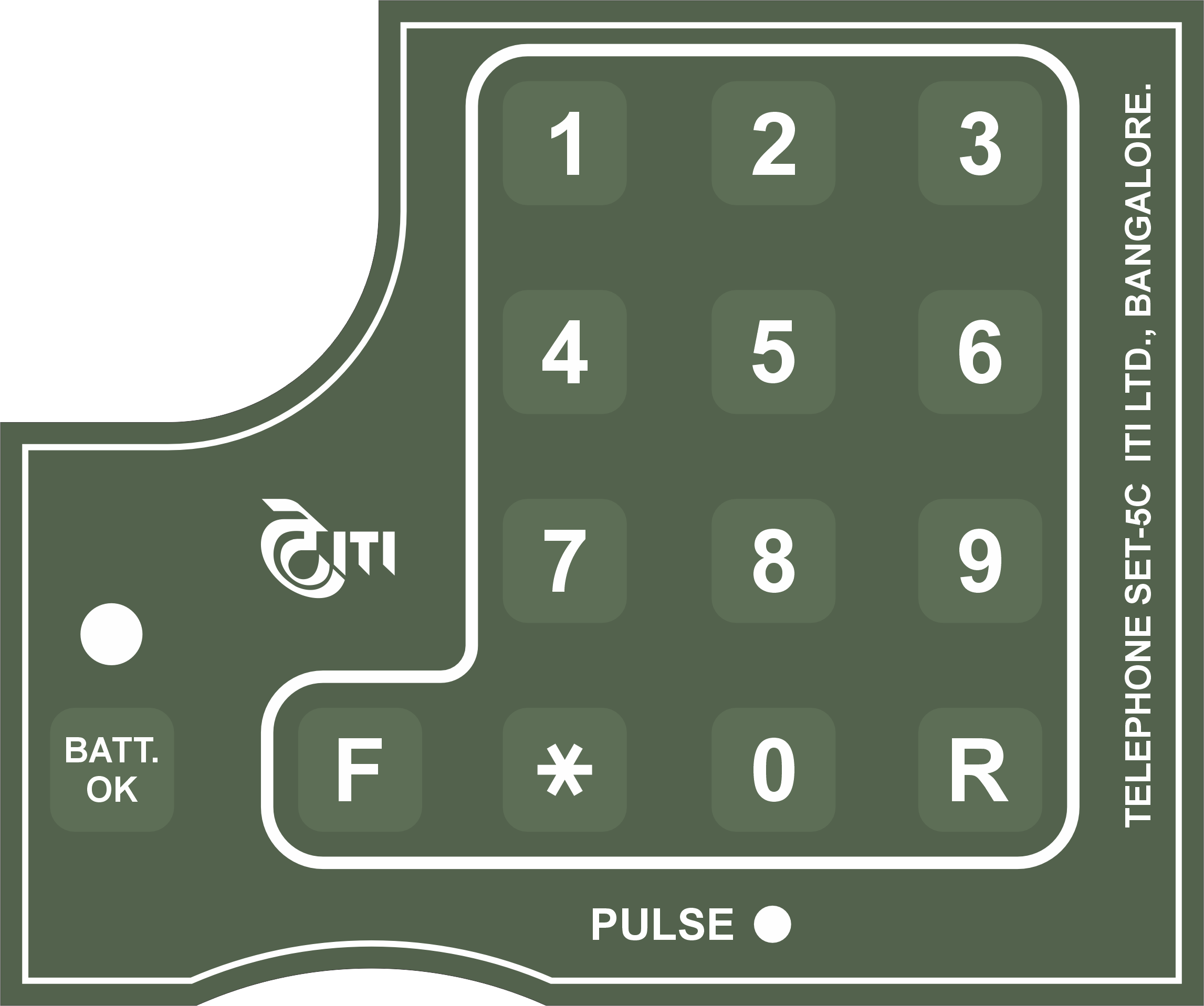 SSU Keypad Labels Product